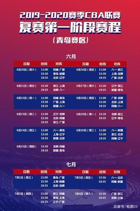 中国男篮赛程表及时间表