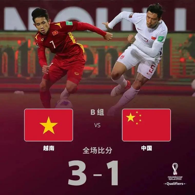 中国足球对越南