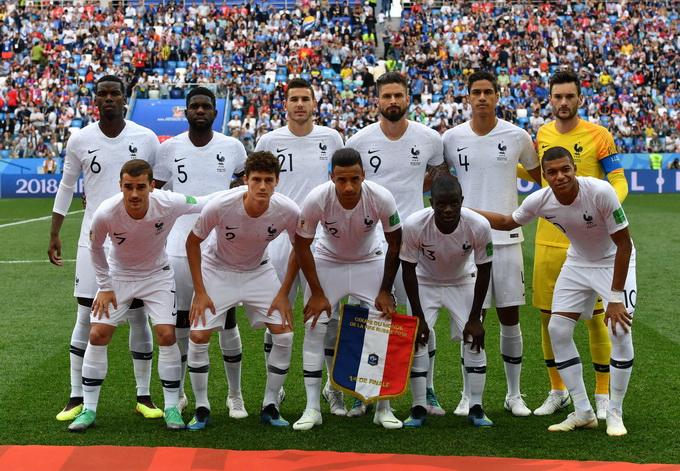 2018法国队决赛首发