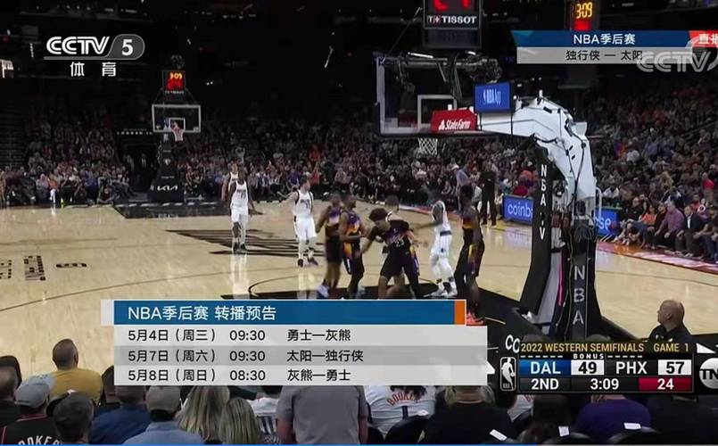 CCTV5网络直播NBA的相关图片